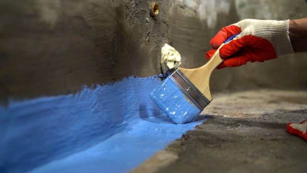 Commercial Foundation Crack Repair project at a Allentown, PA business property by SJ Waterproofing Pros